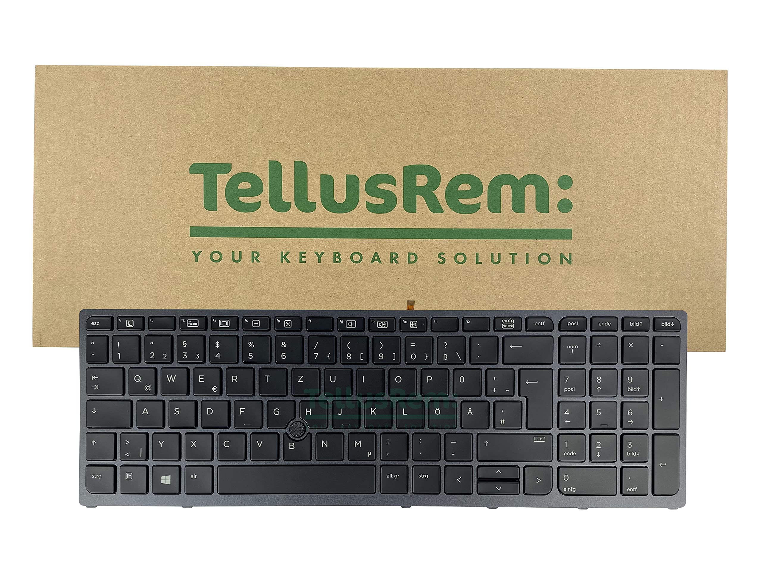 replacement German backlit keyboard for HP