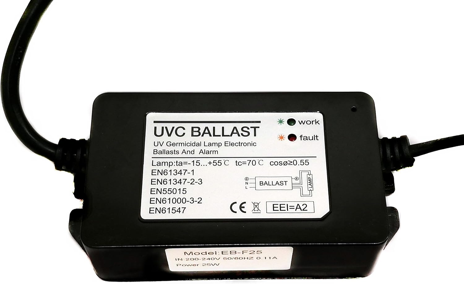 Finerfilters ½” UV Steriliser System 25 Watts - 23 Litres Per Minute, Violet - Image 4