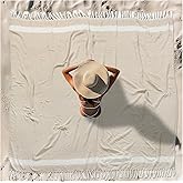 Oversized Turkish Beach Towel Blanket XXL Cotton Sandproof Towels Boho Woven Extra Large Big Sand Free Giant Throw Blankets Huge Quilt XL Picnic Camping Necessities Cloud For Adult Gifts Beige