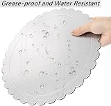 Tebery 30 Pack 10 Inch Silver Cake Boards 2 mm Thick Round Base view 5