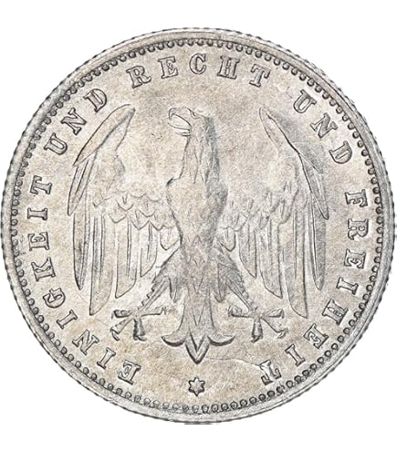 1919-1922 Weimar Era German 50 Pfennig Coin. 