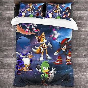 Amazon Com Dream Castle1 Sonic The Hedgehog Kids Bedding Super