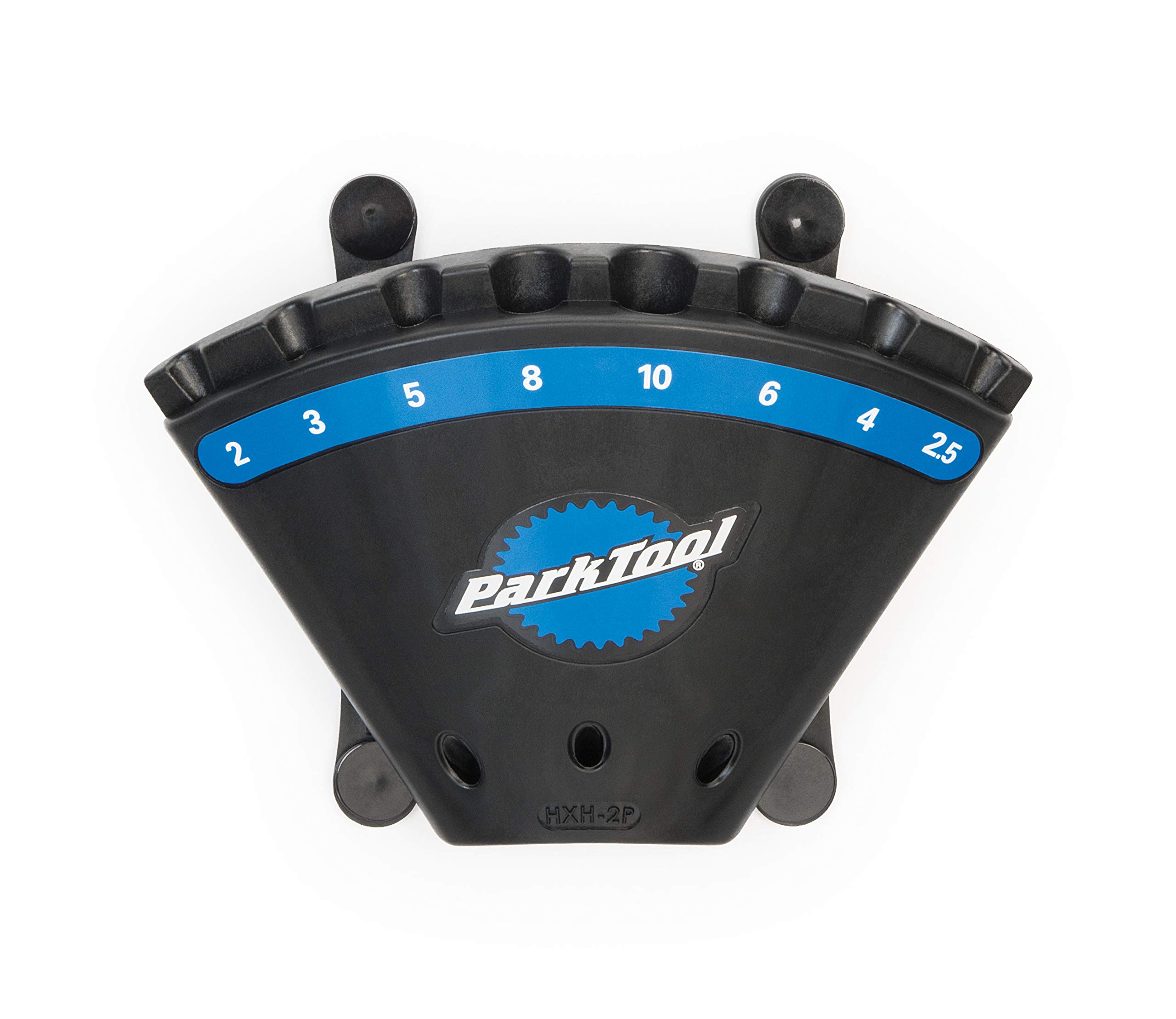 Park Tool HXH-2P Wall Mount Hex Wrench Holder Tool, Black