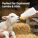 Hemoton 5 Sets Lamb Feeding Bottle 400ml with Extra Nipples for Lambs Pets view 4