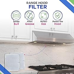 Bagean Stove Hood Vent Filter 9.87" x