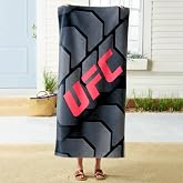 UFC Fight Night Oversized Cotton Beach Towel, 30 x 60 Inch Large Soft &amp; Absorbent Pool, Bath &amp; Beach Towel (100% Officially Licensed Product) By Franco Collectibles