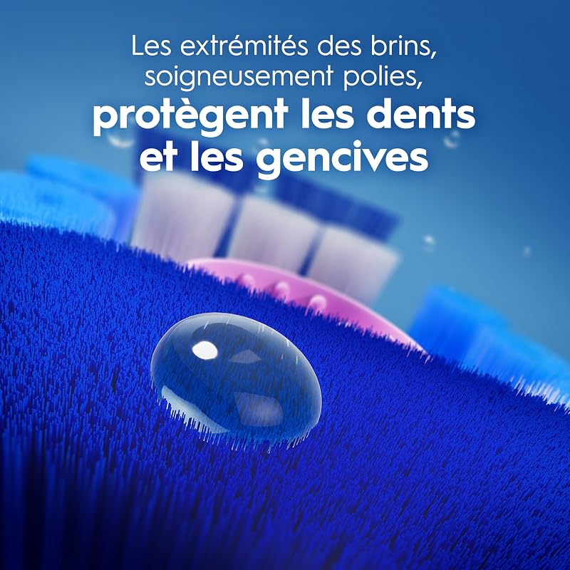 Brossettes de Rechange 3D White, lot de 10, Blanches