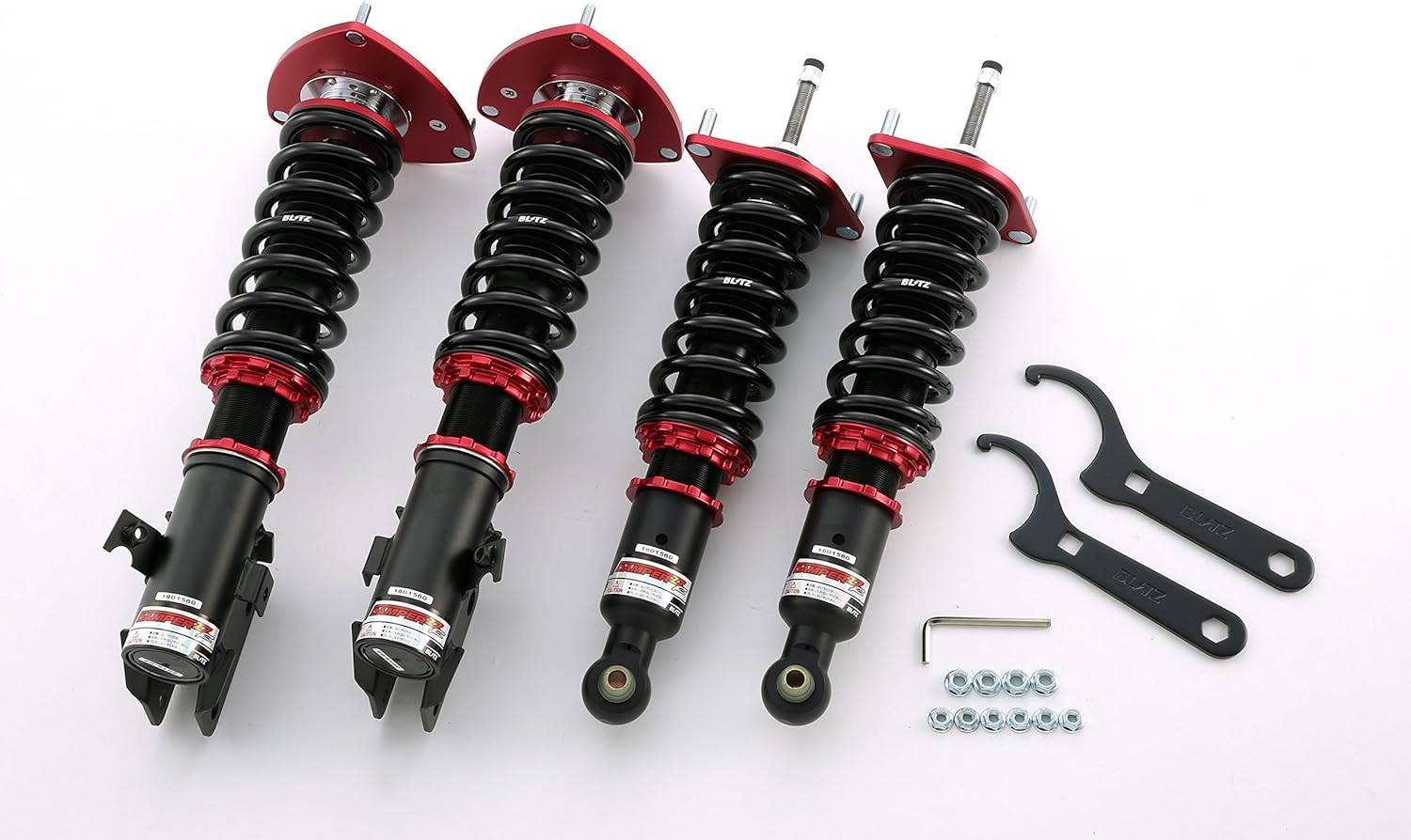 Amazon Blitz ブリッツ 車高調 レンチ付 インプレッサ Grb Grf ダンパー サスペンション フロント リア 4本セット 全長調整式 減衰力32段調整 Damper Zz R 車高調キット 車 バイク
