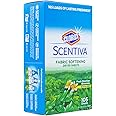 Clorox Scentiva Fabric Softening Dryer Sheets - Fabric Sheets in Fresh Brazilian Blossoms Scent - Laundry Dryer Sheets for Fresh & Clean Clothes - Fabric Softener Sheets, Dryer Sheet, 105 Count