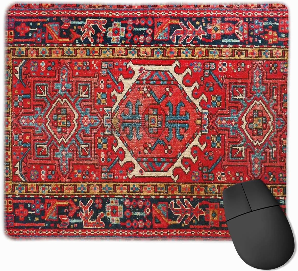 SW1T - Alfombrilla Antideslizante para Mouse (diseño de Alfombra Persa