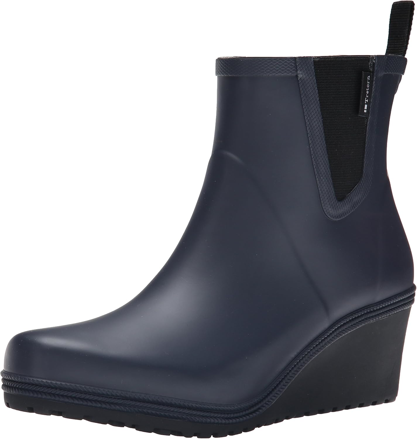 tretorn rain boots wedge heel