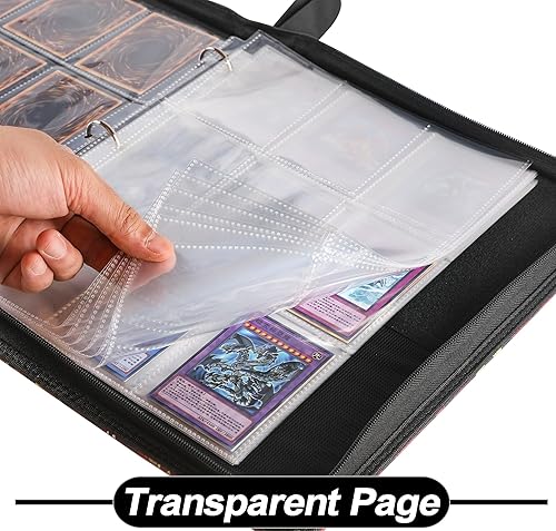 DRZERUI Card Binder for YuGiOh Cards - 9 Pocket Card Holder Book with  Sleeves Compatible with Yugioh Cards, Holds 720 Cards in Dubai - UAE |  Whizz Albums