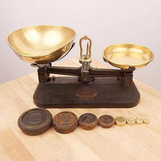 Amazon Com Restored By Ukaretro The Viking Scales Brass Bowls