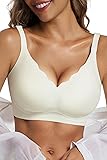 LXOXL Wireless Bras for Women No Underwire Seamless