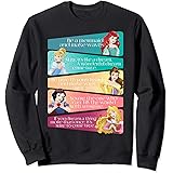 Disney Princess Attributes Panels Poster Sweatshirt