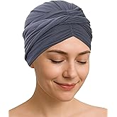 CAPLORD Chemo Headwear for Women, Turban Beanie, Cancer Head Wrap, Alopecia Hat, Hair Loss Cap, Chemotherapy Scalp Covering