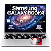 Samsung Galaxy Book4 15.6" Full HD Business Laptop, Intel Core 7 150U 10-Core Processor, 16GB RAM, 512GB SSD, Windows 11 Pro, Backlit Keyboard, Fingerprint Reader, RJ45 Ethernet, Copilot Key, Silver