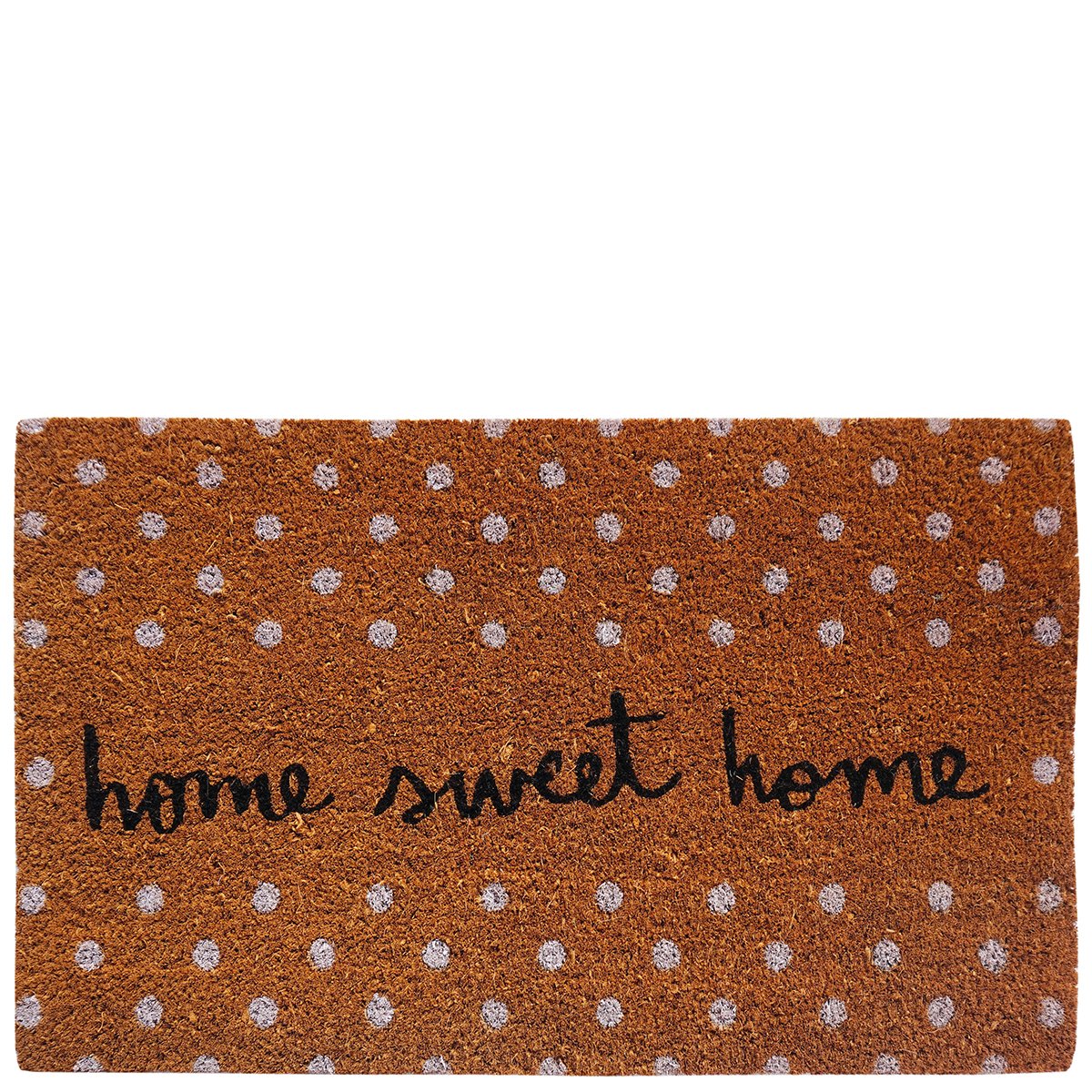 Laroom Door Mat Home Sweet Home 40 x 70 x 1.8 cm Brown
