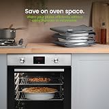 VonShef Electric Plate Warmer 12 Dinner Plate Heater 73°C Folding Compact Grey view 6