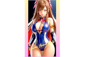 Cute Kawaii Anime Girls: AI Illustrations Art Book
