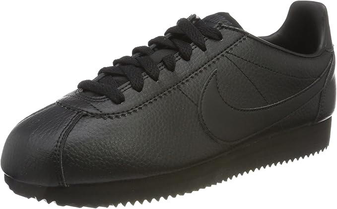 nike classic cortez leather negras