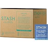 Stash Tea Double Bergamot Earl Grey Black Tea, Box of 100 Tea Bags
