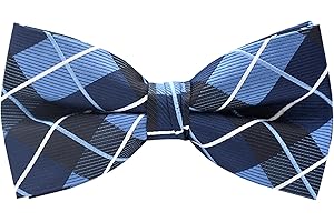 Carahere Mens Bow Ties Handmade Pre-Tied Novel Fun Pattern Bow Ties For Men