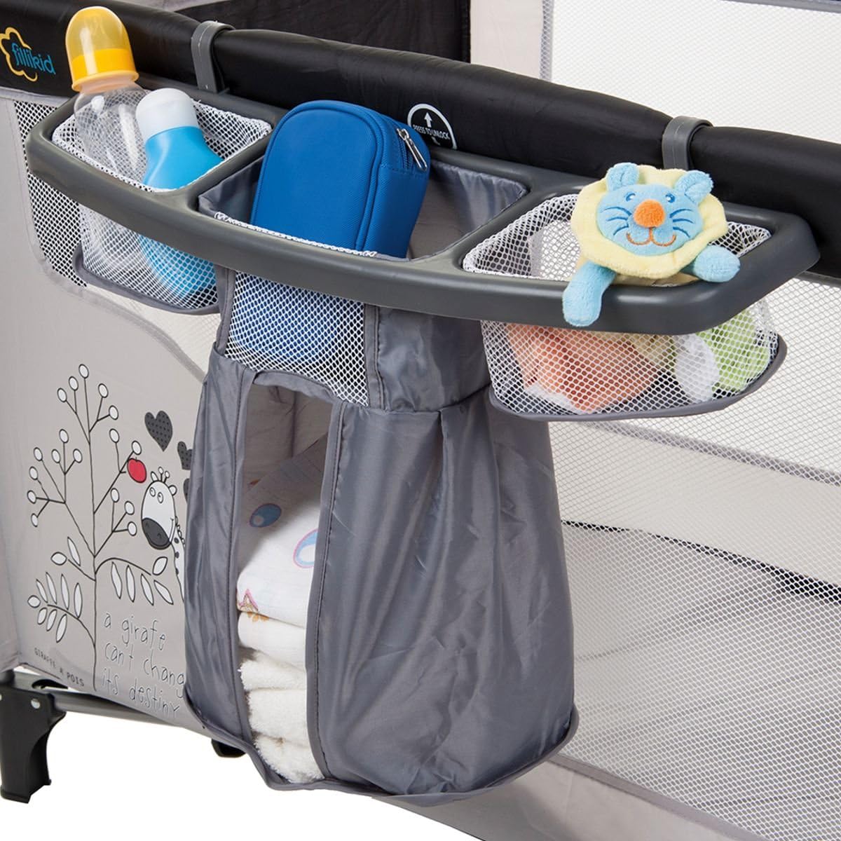 Organiser Storage Compartments for Travel Cots Amazon.co.uk Baby