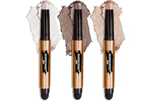 MYSTER ROSEY Waterproof Eyeshadow Stick Champagne Taupe Pearl - Shimmer - 3 in One