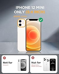 Miracase Magnetic for iPhone 12 mini Case, [360