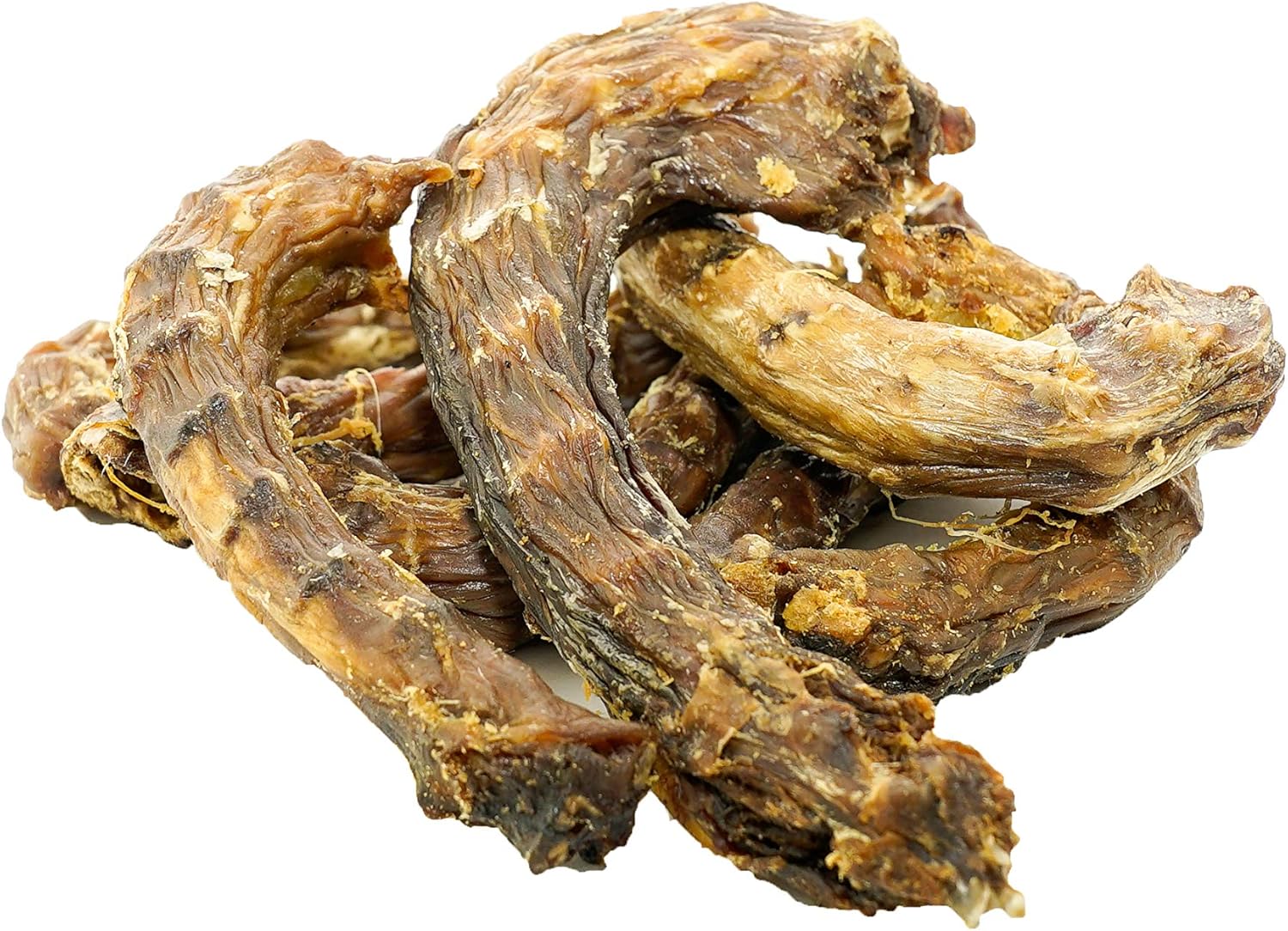 Mojo Pet Dried Duck Neck Crunchy and Easiest Treat for Dogs Supplement Food Natural and