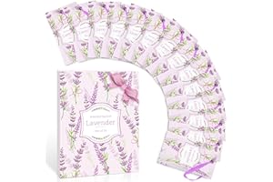 STRN Scented Sachets, Lavender Sachets, Home Fragrance Sachets Gift Set, Sachet,Bags for Drawers and Closets for Mom(14 Packs)