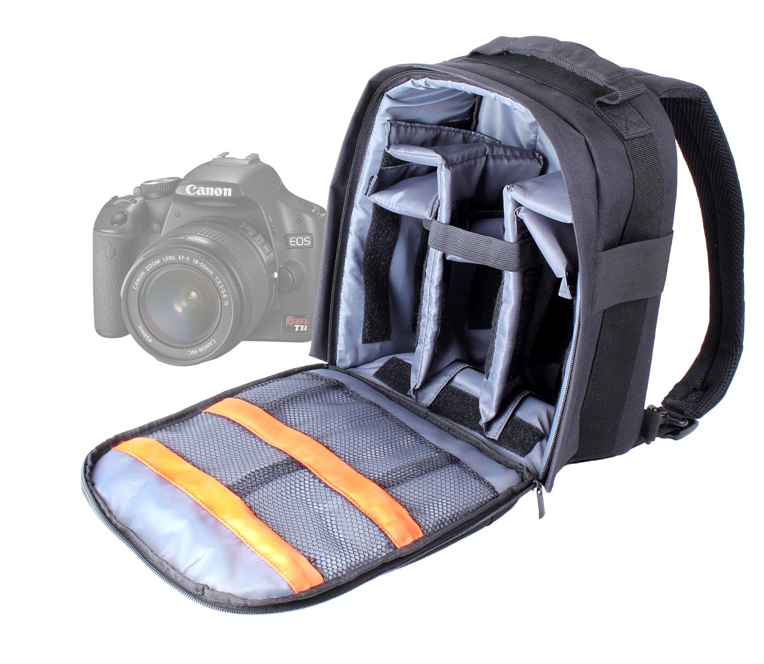 DURAGADGET Mochila Resistente con Compartimentos para Cámara Canon ...