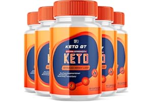 S.O LABS (5 Pack) Keto GT Weight Manaement Pills Advanced Formula Pastillas dr Tablets 800mg Ketogenic Supplement (300 Capsules)