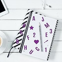 1470 Letter Stickers 15 Sheets Alphabet Stickers
