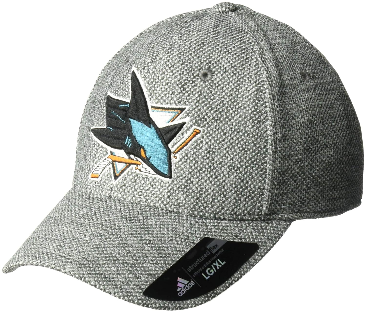 san jose sharks adidas hat