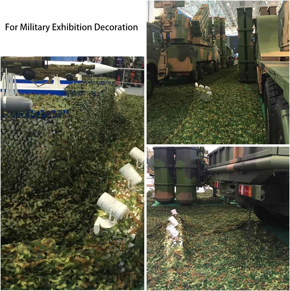 iunio Camo Netting, Camouflage Net, Bulk Roll, Mesh, Cover, Blind for Hunting, Decoration, Sun Shade, Party, Camping, Outdoor : Sports & Outdoors