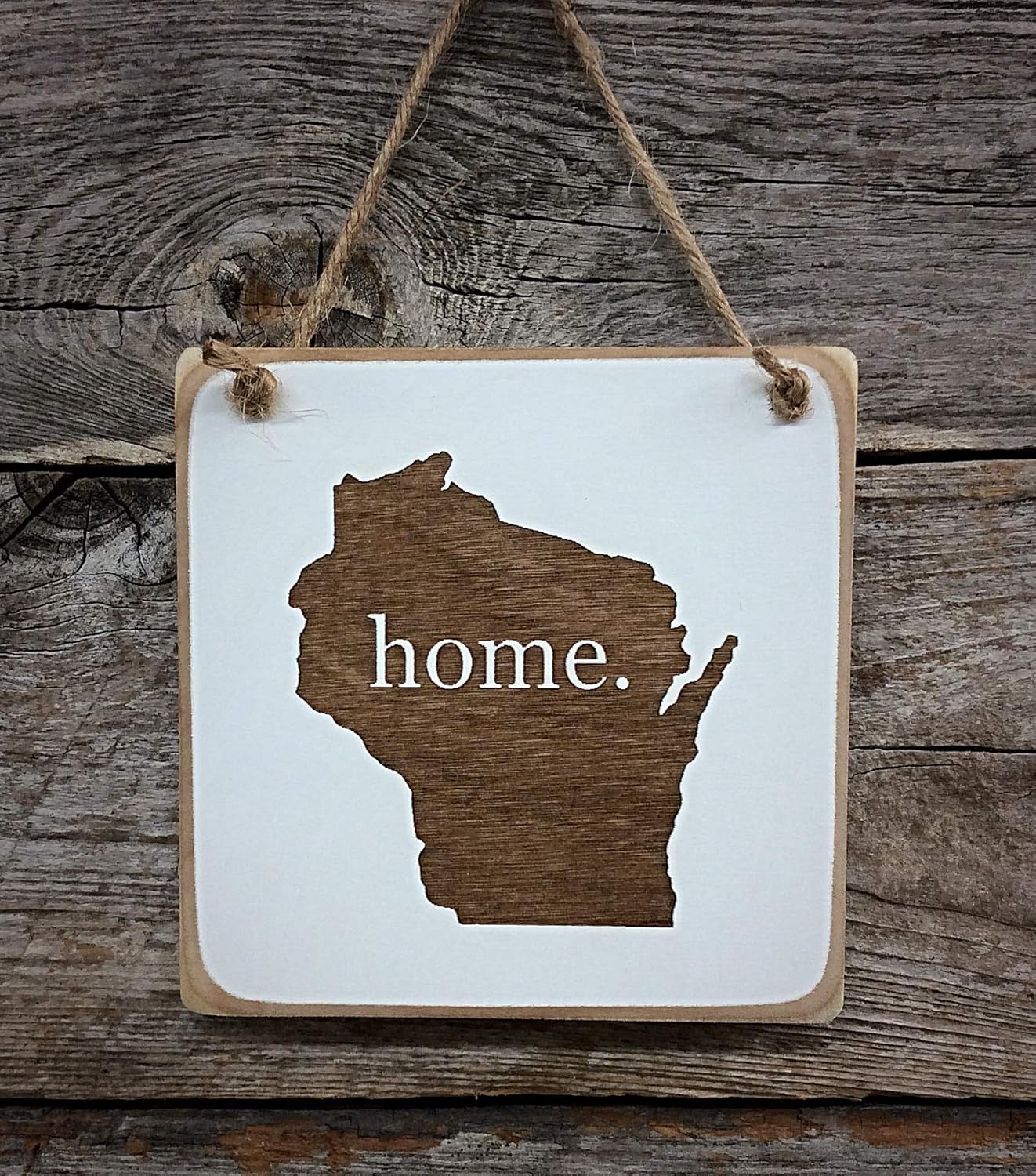 Wisconsin Home Ornament Wisconsin Decor Wisconsin Gift