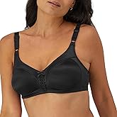 Bali Women's Double Support Wireless Bra, Comfortsoft Full-coverage Wirefree Bra, Df3820