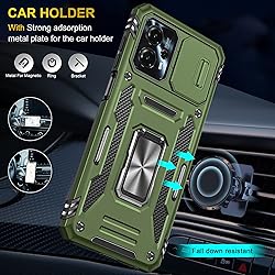 FRLMOOES for Motorola Moto G13 Case with 2 Screen