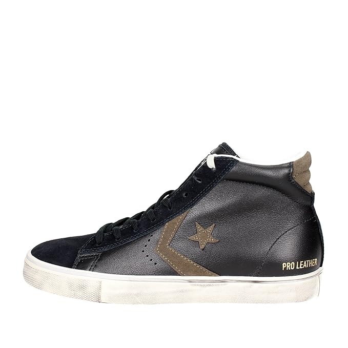 title=Scarpa CONVERSE Pro Leather Vulc Distressed Mi Nero