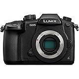 PANASONIC LUMIX GH5 Body 4K Mirrorless Camera, 20.3 Megapixels, Dual I.S. 2.0, 4K 422 10-bit, Full Size HDMI Out, 3 Inch Touch LCD, DC-GH5KBODY (USA Black)