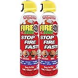 Fire Gone 2NBFG2704 White/Red Fire Suppressant Canisters - 16 Ounce, (Pack of 2 Units)