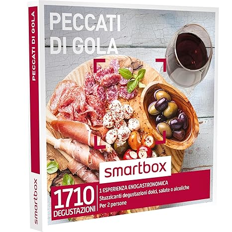 Smartbox Peccati Di Gola Stuzzicanti Degustazioni Dolci Salate O Alcoliche Cofanetto Regalo Gastronomia
