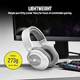 Corsair HS55 Stereo Gaming Headset White Leatherette Memory Foam Ear Pads view 4