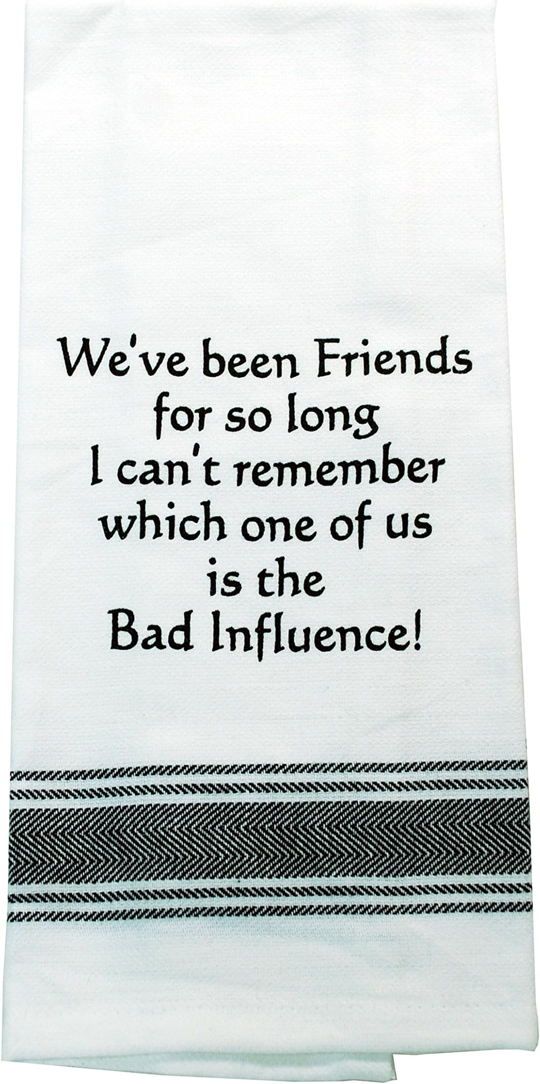 Wild Hare Designs Bad Influence, Kitchen Towel
