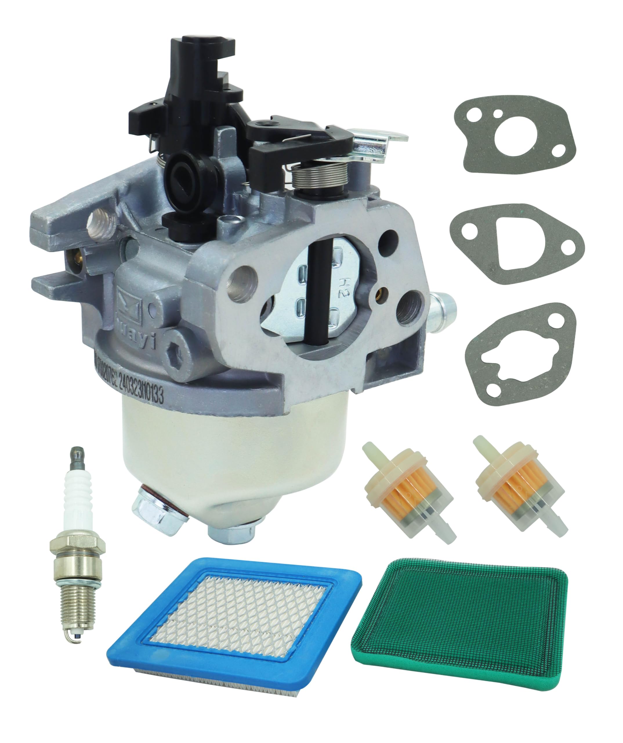 Photo 1 of 133-9900 Huayi Carburetor Compatible with Toro 20372 20373 20374 20381 20383 20384 22in Recycler TXP 159cc Lawn Mower Part# 136-7907 127-9145 121-4181