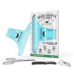 BEARDCLASS Beard Shaping Tool - 8 in 1 Comb