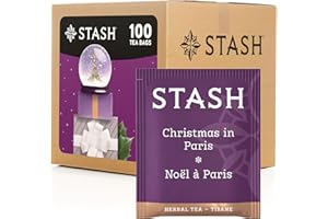 Stash Tea Christmas In Paris, Box of 100 Tea Bags