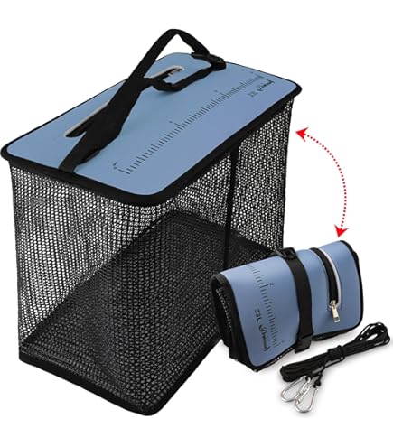 Panier De Pêche Pliable à Porte à Ressort - Filet En Acier 25 Cm, Pour Poissons, Crabes, Crevettes - Portable Et Durable